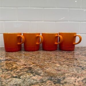 Le Creuset Flame Mug Set